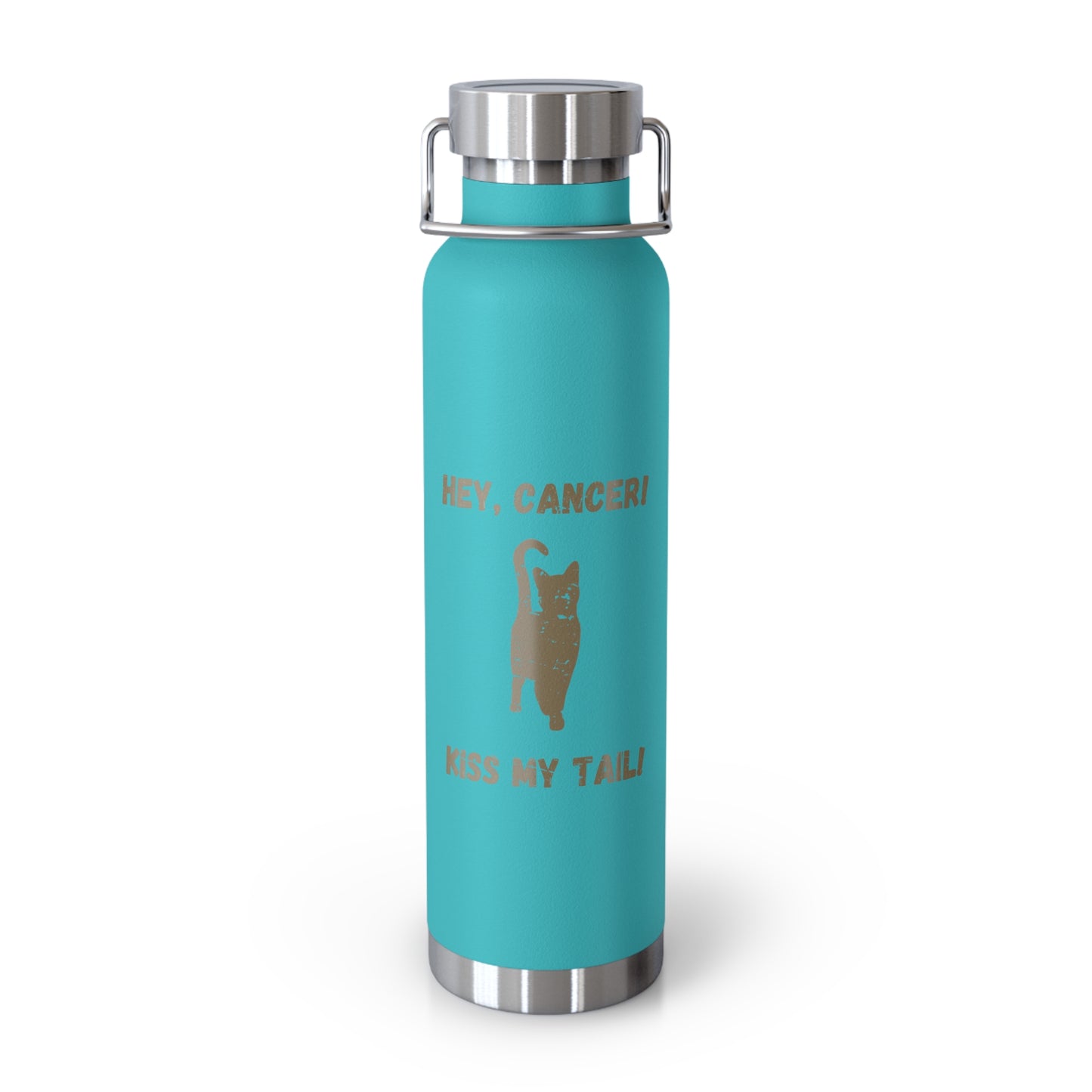 Kiss My Tail Sassy Cat - Vacuum Insulated Bottle, 22oz