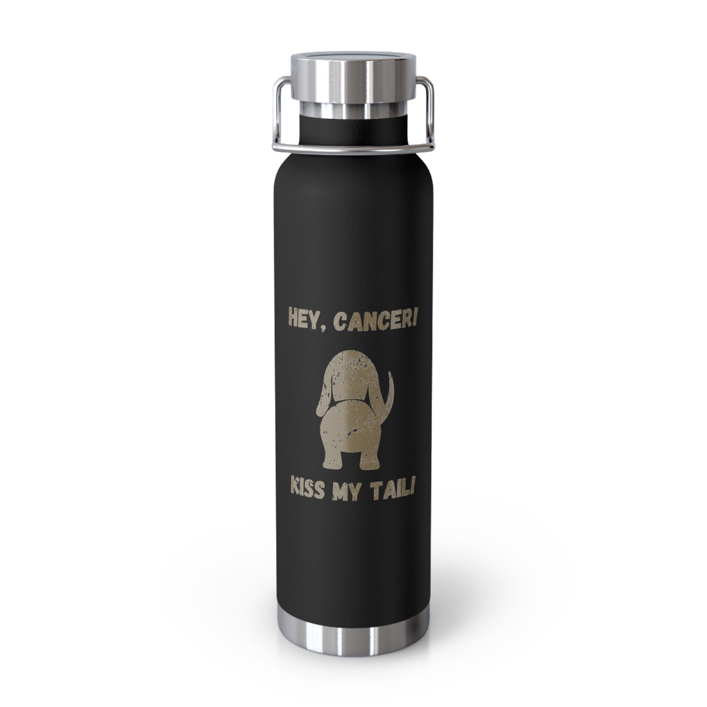 Kiss My Tail Dachshund Insulated Bottle, 22oz