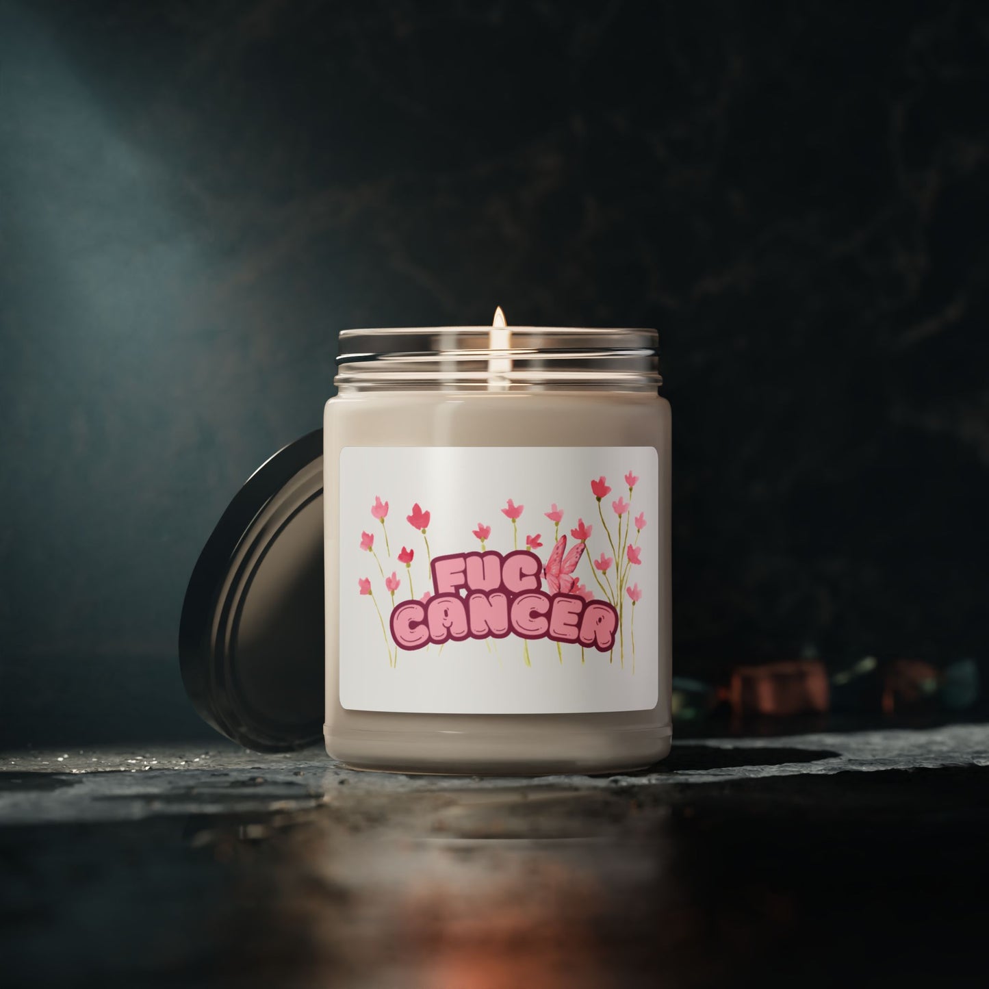 F#$% Cancer Soy Candle